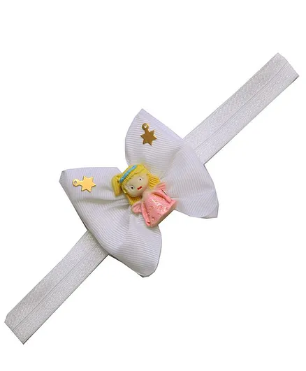 BABY Charm Princess Doll Headband - White