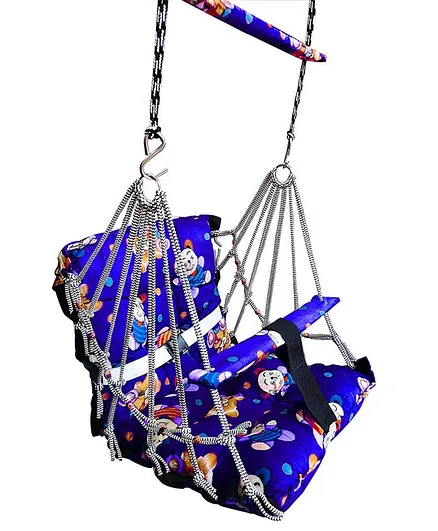 VWorld Soft Cotton Swing for Kids - Blue