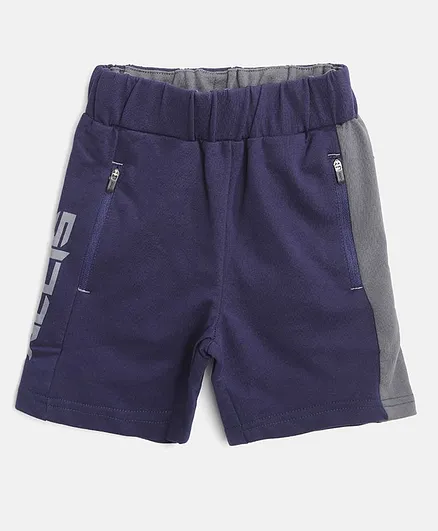 Alcis Solid Colour Shorts - Navy Blue