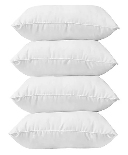 SWHF Premium Siliconised Filling Pillow Pack of 4 - White