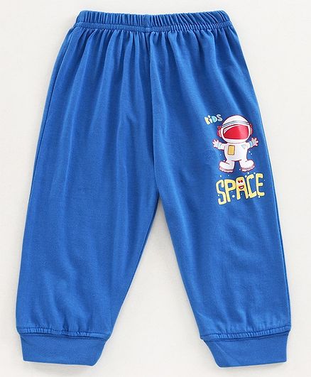 Tango Full Length Lounge Pant Space Print - Blue