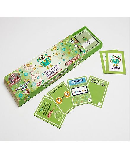 Treasure Questers Scavenger Hunt Intermediate Level - 46 Cards