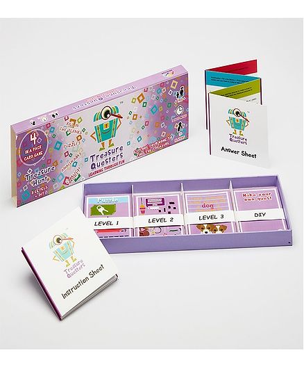 Treasure Questers Scavenger Hunt Advanced Level - 46 Cards