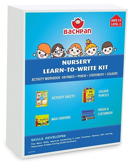 Bachpan Nursery Learn To Write Workbook - English