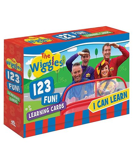 Wilco International Wiggles Opposites Flash Card Pack of 14 - Multicolor