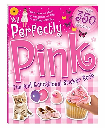 My Perfectly Pink Sticker Book - English