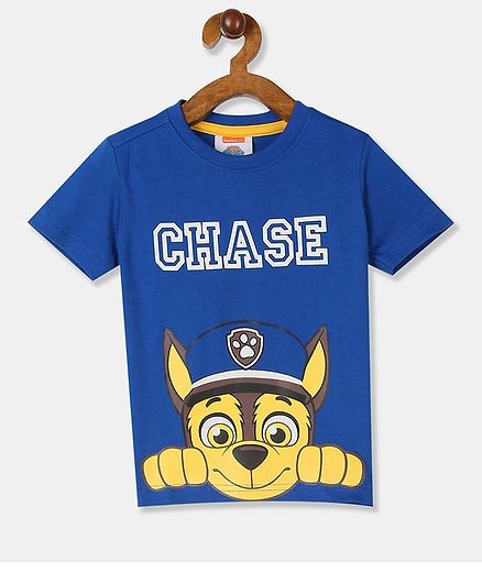 Colt Short Sleeves Chase Printed Tee - Blue