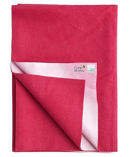 BeeBaby UltraDry Mattress Protector Sheet Small Size - Red