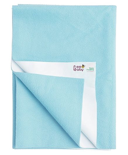 BeeBaby UltraDry Mattress Protector Sheet Small Size - Blue