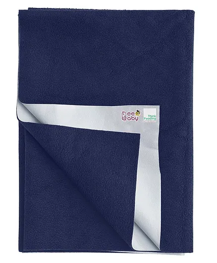Beebaby UltraDry Baby Bed Protector Large - Dark Blue
