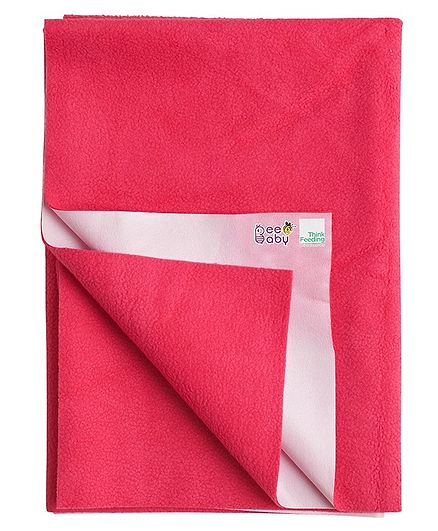 Beebaby UltraDry Baby Bed Protector Large - Pink