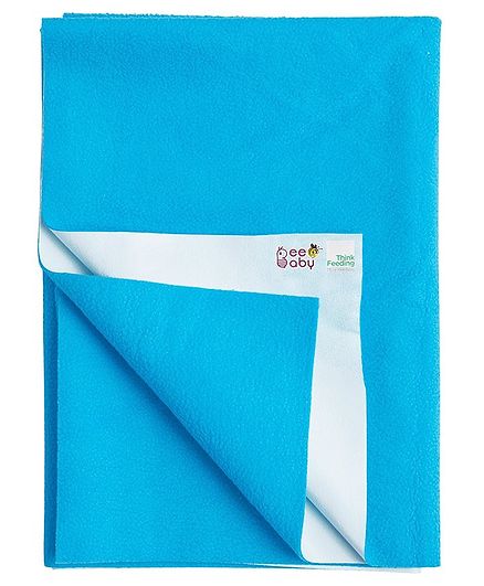 Beebaby UltraDry Baby Bed Protector Large - Blue