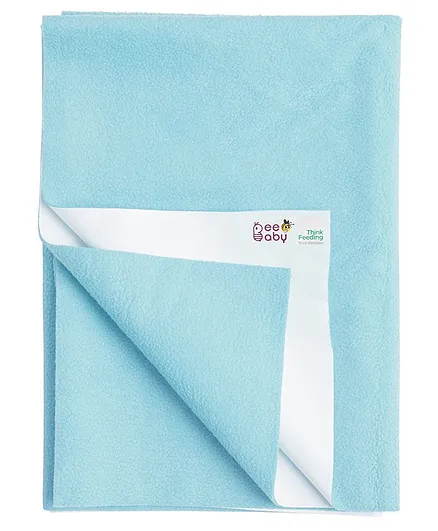 Beebaby UltraDry Baby Bed Protector Large - Sky Blue