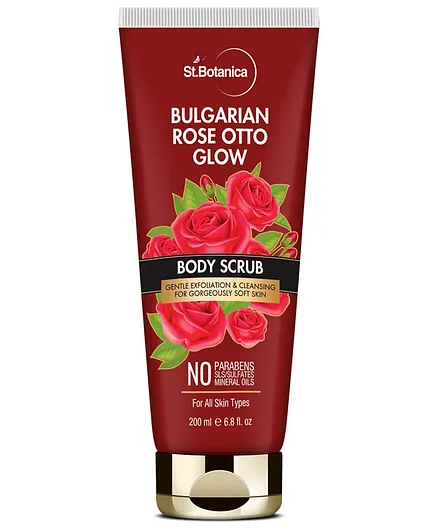 St.Botanica Bulgarian Rose Otto Glow Body Scrub - 200ml