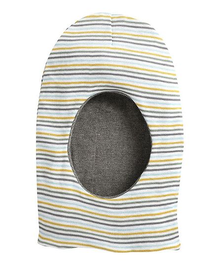 BUMZEE Striped Monkey Cap - Yellow