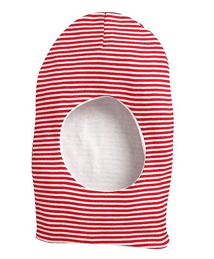 BUMZEE Striped Monkey Cap - Red