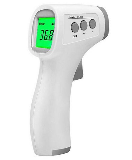 SYGA Non Contact Forehead Thermometer with Fever Alarm - White