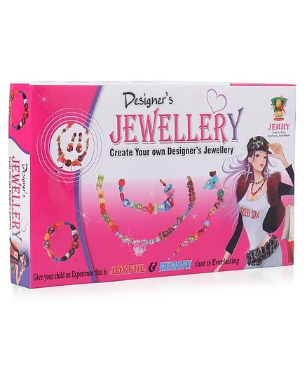 Yash Toys Medium Designers Jewellery Set - Multicolor