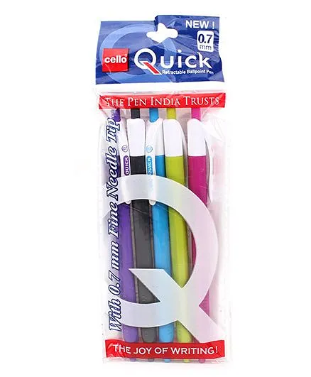 Cello Quick Ball Pen - Pack of 5