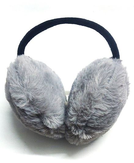 Kid-O-World Solid Ear Muffs - Grey Silver