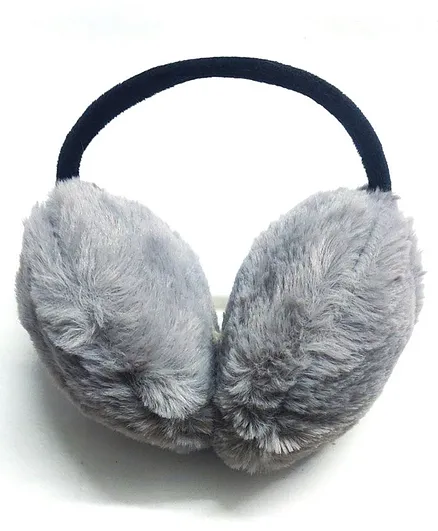 Kid-O-World Solid Ear Muffs - Grey Silver