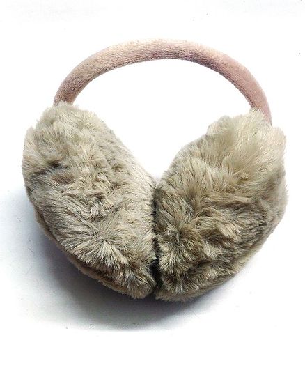 Kid-O-World Solid Ear Muffs - Light Grey