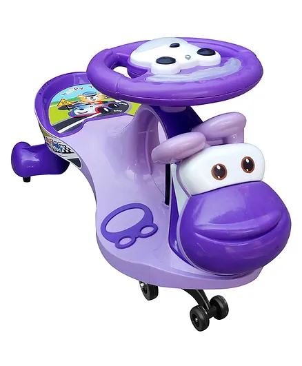 Sunbaby Funtime Twister Magic Swing Car - Purple