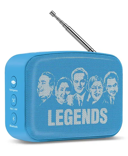 Saregama Carvaan Mini 2.0 Bluetooth Music Player - Skyline Blue