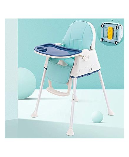StarAndDaisy 3 in 1 Cushioned High Chair with Child Tray - Dark Blue