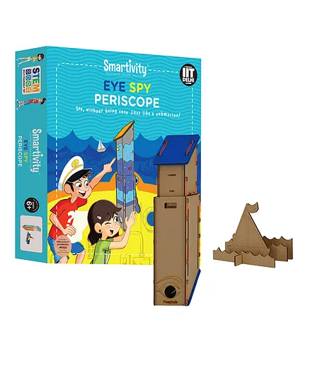 Smartivity Eye Spy Periscope DIY Construction Activity Game - Multicolor