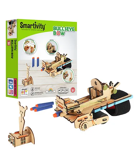 Smartivity DIY Bullseye Bow Construction Kit - Multicolor