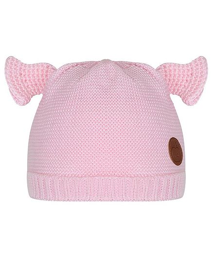 Tiekart Horn Design Cap - Pink