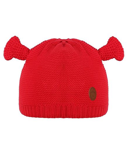 Tiekart Horn Design Cap - Red
