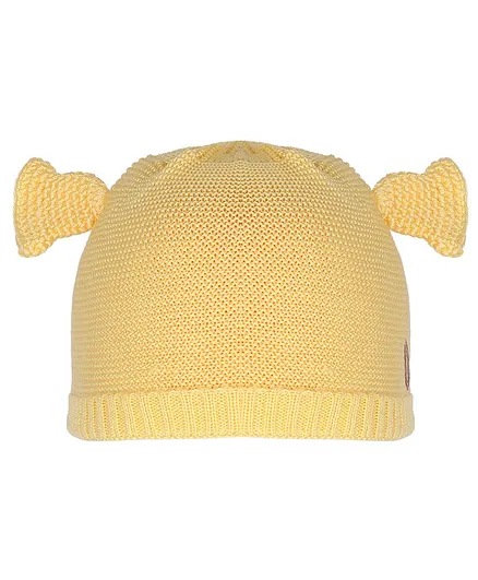 Tiekart Horn Design Cap - Yellow