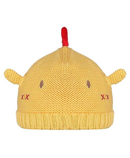 Tiekart Alien Design Cap - Yellow