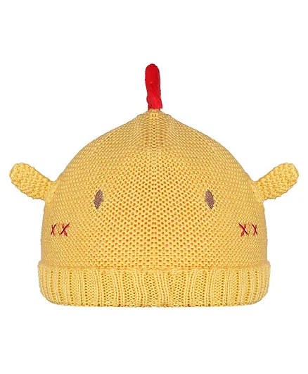 Tiekart Alien Design Cap - Yellow