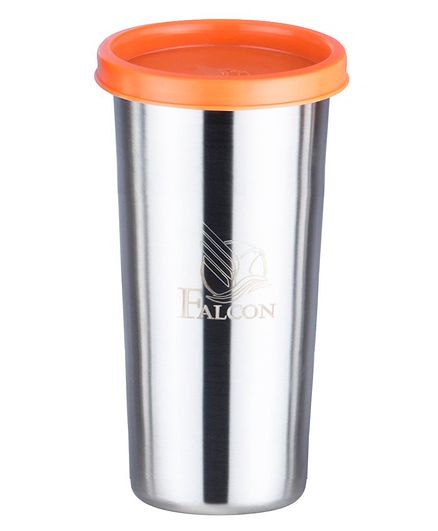 Falcon Stainless Steel Tumbler Orange - 520 ml