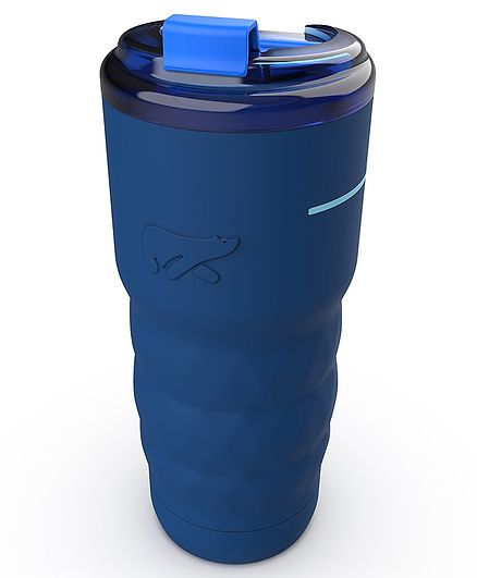 Headway Java Insulated Stainless Steel Coffee & Travel Mug Navy Blue - 600 ml