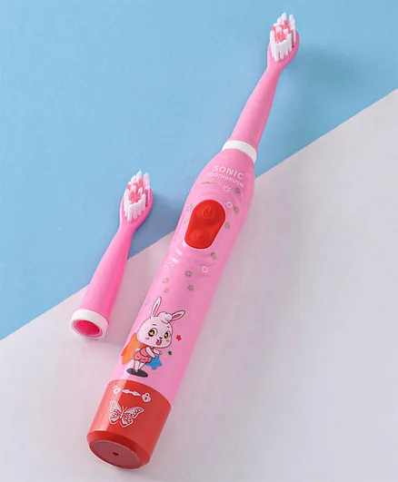 Kids Recharageable Electric Toothbrush - Pink