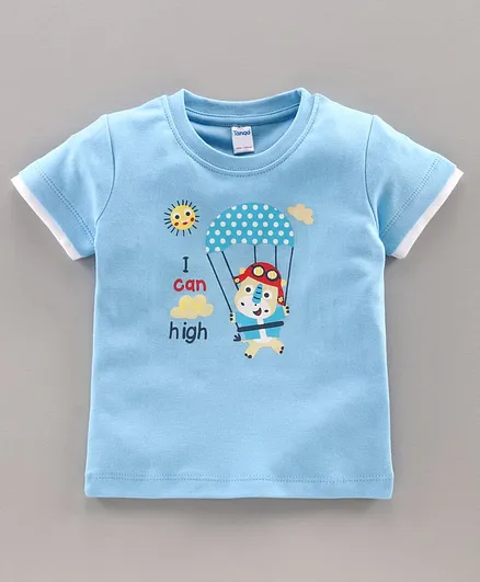 Tango Half Sleeves T-Shirt Boys - Blue
