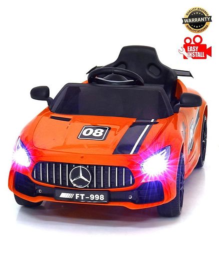 Battery Operated Ride On Car - Orange