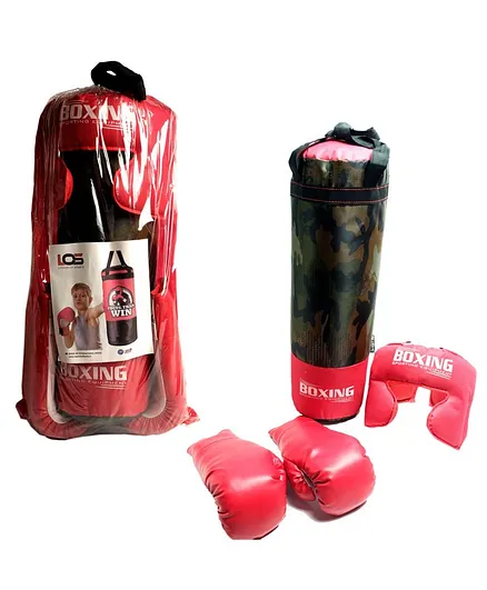 Legends of Sports Boxing Kit - Red