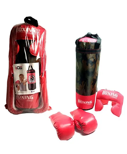 Legends of Sports Boxing Kit - Red