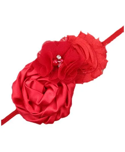 Bellazaara Trendy Headband For Little Girls - Red