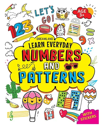 Dreamland Publications Learn Everyday Numbers & Patterns - English