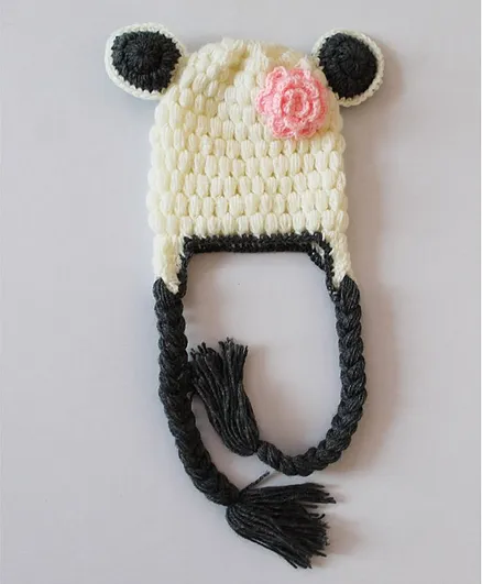 Woonie Handmade Sheep Cap - Off White