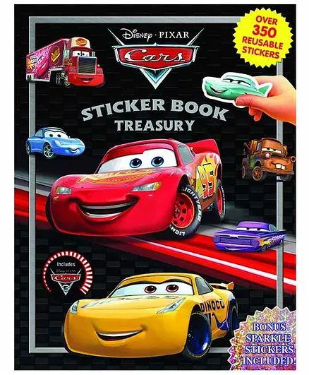 Disney Pixar Cars Sticker Book - English