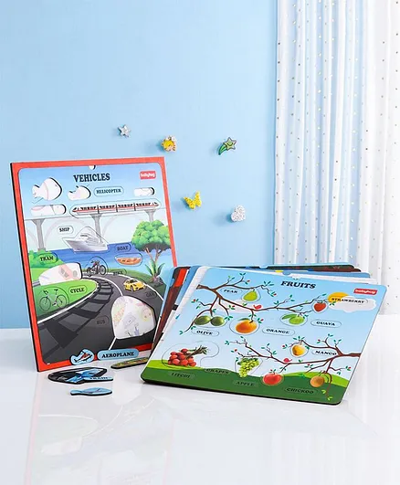 Babyhug 7 in 1 Jigsaw Puzzle - Multicolor