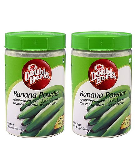 Double Horse Banana Powder Pack of 2 - 250 grams each