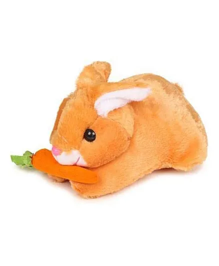 Deals India Bunny With Carrot Soft Toy Light Brown- Length 26 cm